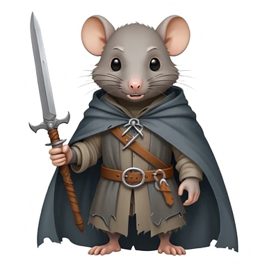 rat man sticker
