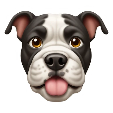 bull dog sticker