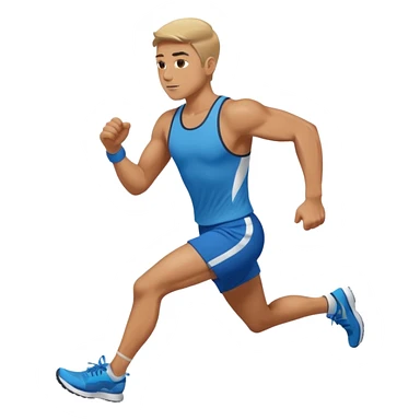 person running sticker
