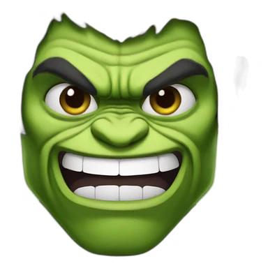 monkey hulk sticker