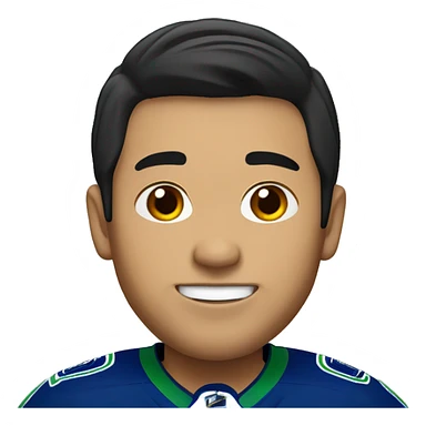 Vancouver Canucks, asian guy sticker