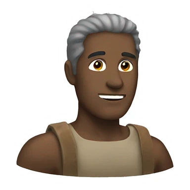 man with titan marks  sticker