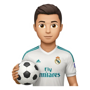 Cr7 en el real Madrid sticker