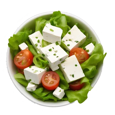 Feta cheese salad  sticker