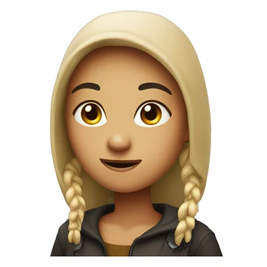 thief girl smili sticker