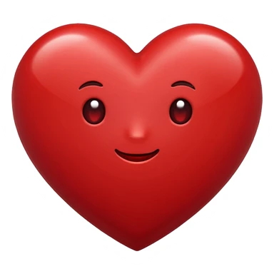 dark red heart emoji sticker