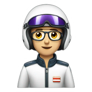f1 pilot sticker