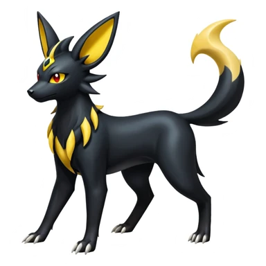 Umbreon-Luxray-Manectric-Houndoom-Pokémon-Fakémon-hybrid-creature sticker