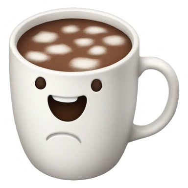 mug of hot chocolate sticker