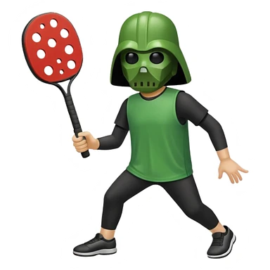 Darth pickleball sticker