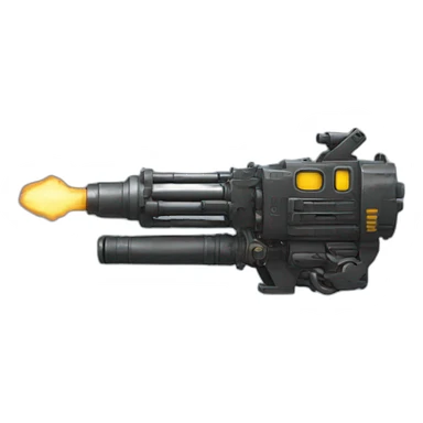 Minigun sticker