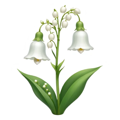 lily of the valley sticker