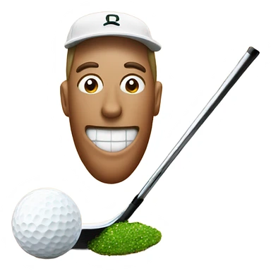 Chili dip golf shot sticker