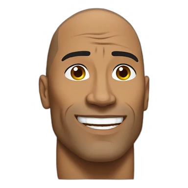 The Rock on The Rock sticker