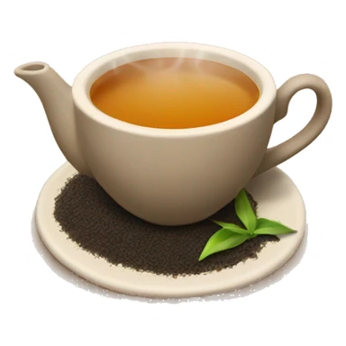 Tea made on sand sticker