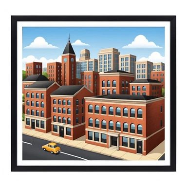 Arkansas historical downtown sticker