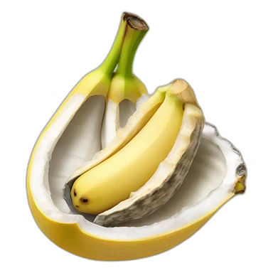 banana in an oyster sticker