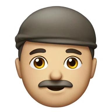 polish man costume sticker