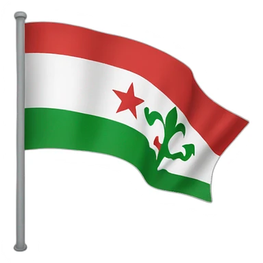 Drapeau de l'Algérie sticker