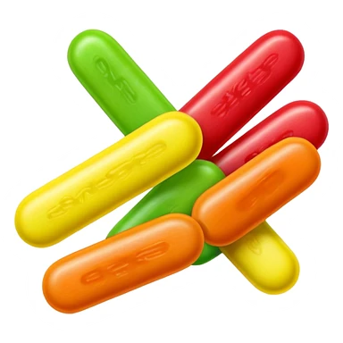 Mike and Ike's candy. sticker