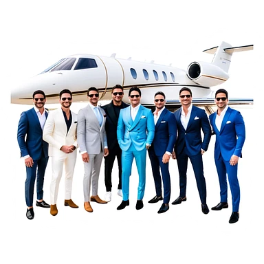 Grant Cardone, Tai Lopez, Josh King Madrid, Alex Hormozi, Iman Gadzhi, Daniel G, Branden Condy, Patrick Bet-David, Dan Henry, Luke Belmar, Shelby Sapp, Leila Hormozi, Tefi Valenzuela, business, influencers, friends, rich millionaire success lifestyle, private jet , supercars, success, sales sticker