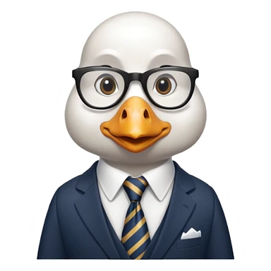 Lawyer goose sticker