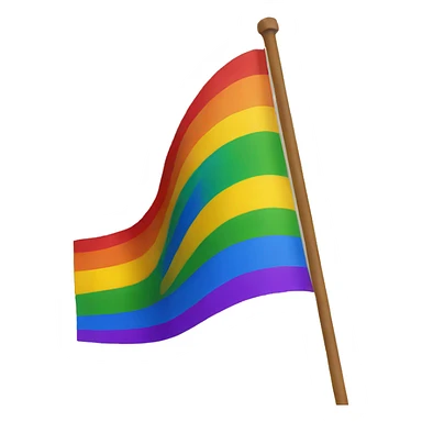 rainbow flag sticker
