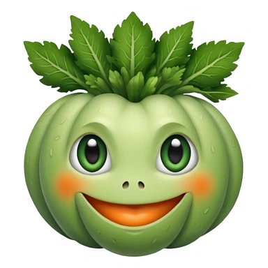 Grogu qui mange des carottes sticker