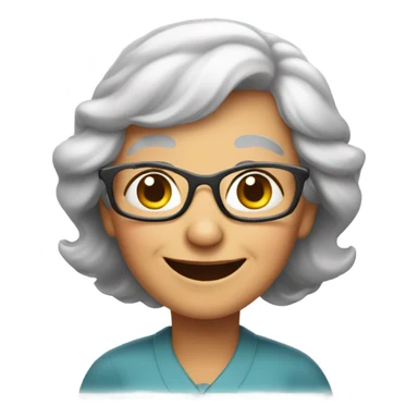 happy grandma  sticker