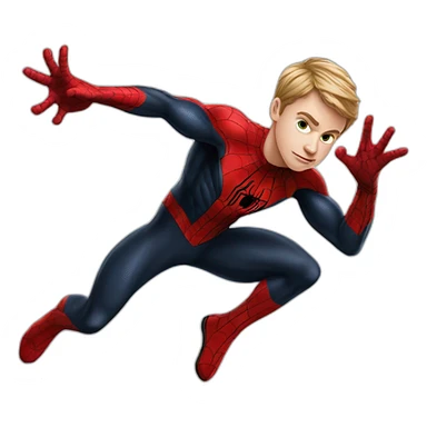 White boy spiderman ac Milan sticker