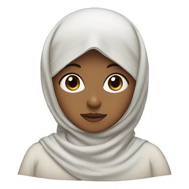girl in hijab sticker