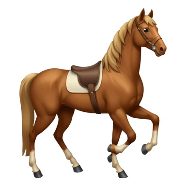 High resolution of A horse sticker
