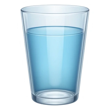 empty cup glass sticker