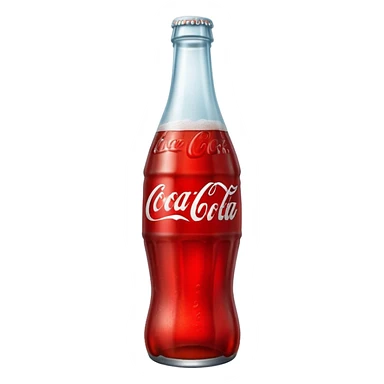 Coke bottle sticker
