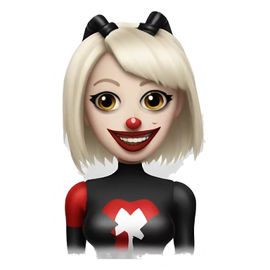 lady gaga as Harley quinn sticker