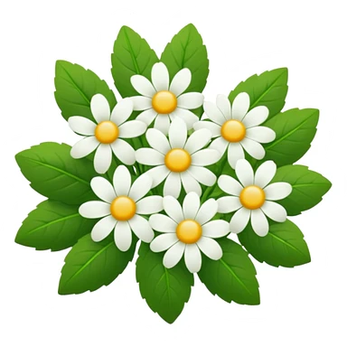 fiorie bianco  sticker