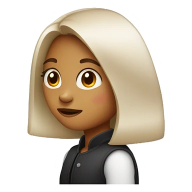 girl with back acne sticker