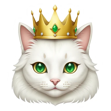Cat princess sticker
