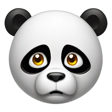Angry Panda sticker