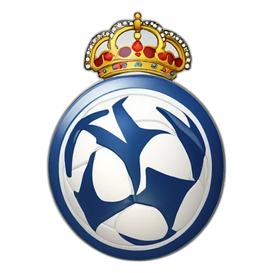 Real Madrid logo football club sticker