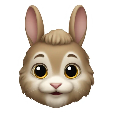 Dwarf bunny sticker