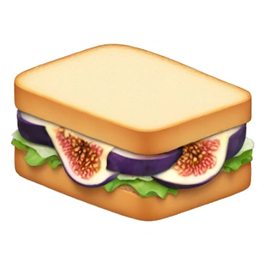 fig sandwich sticker
