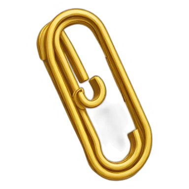 paper clip sticker