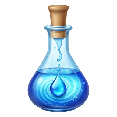 Potion – Glass vial filled  sticker