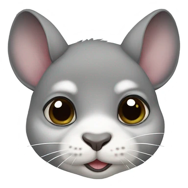 two chinchillas sticker