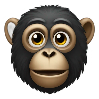 black monkey from bulgaria sticker