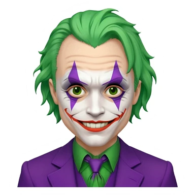 heath ledger joker sticker