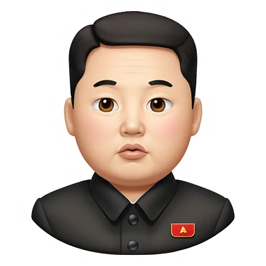 Kim Jong Un sticker