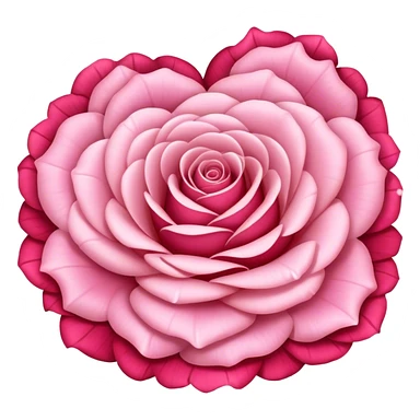 rose petal bed sticker
