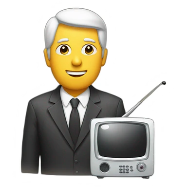 Télé et téléphone sticker